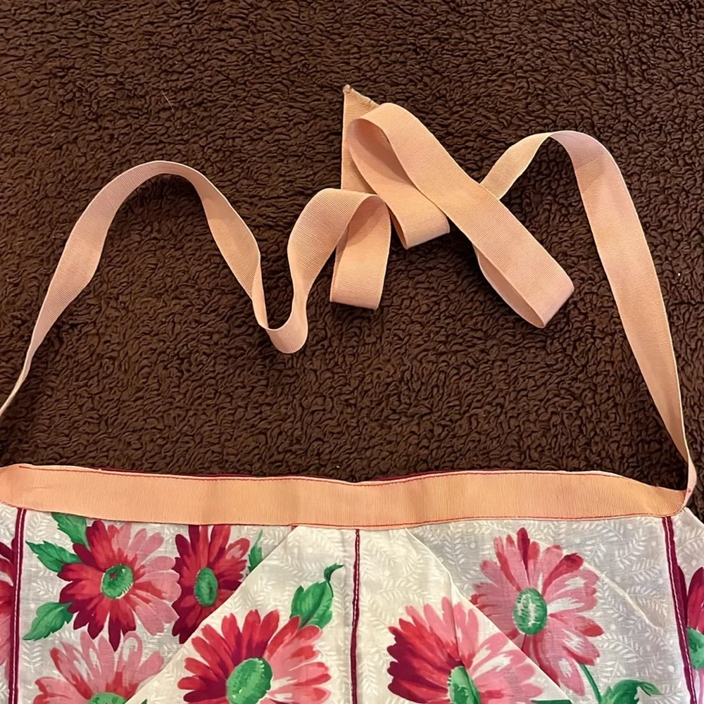 Vintage Beautiful Sweet Handcrafted Half Apron